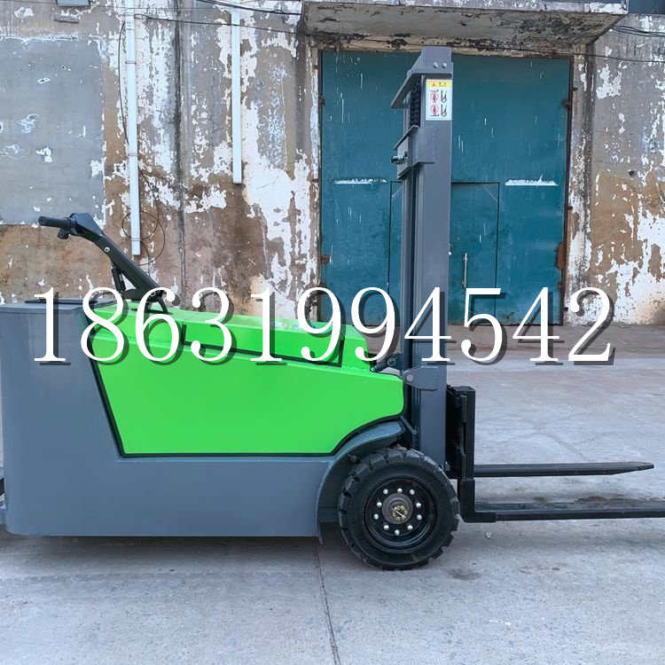 河西区小型电动叉车1吨2吨步行站驾式电瓶堆高充电装卸车液压升降车铲车
